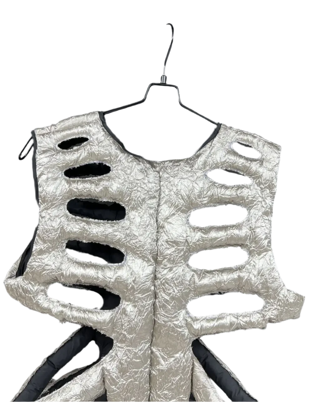 Skeleton Puffer Vest