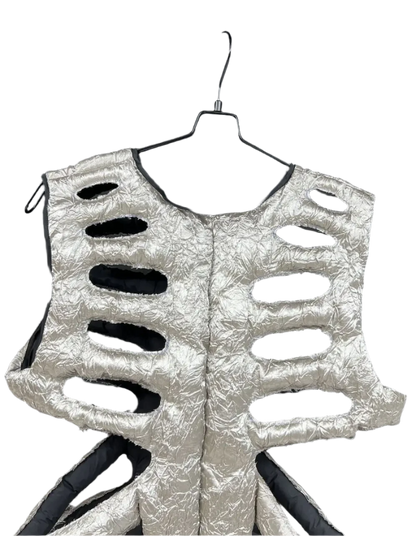 Skeleton Puffer Vest