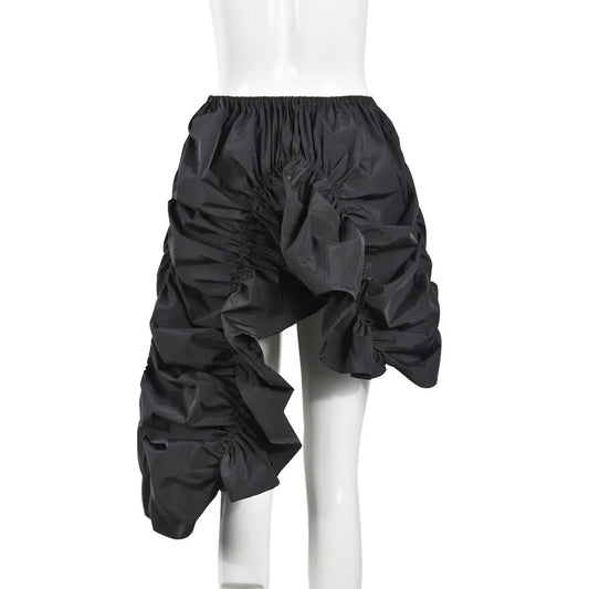 Asymmetrical Parachute Skirt